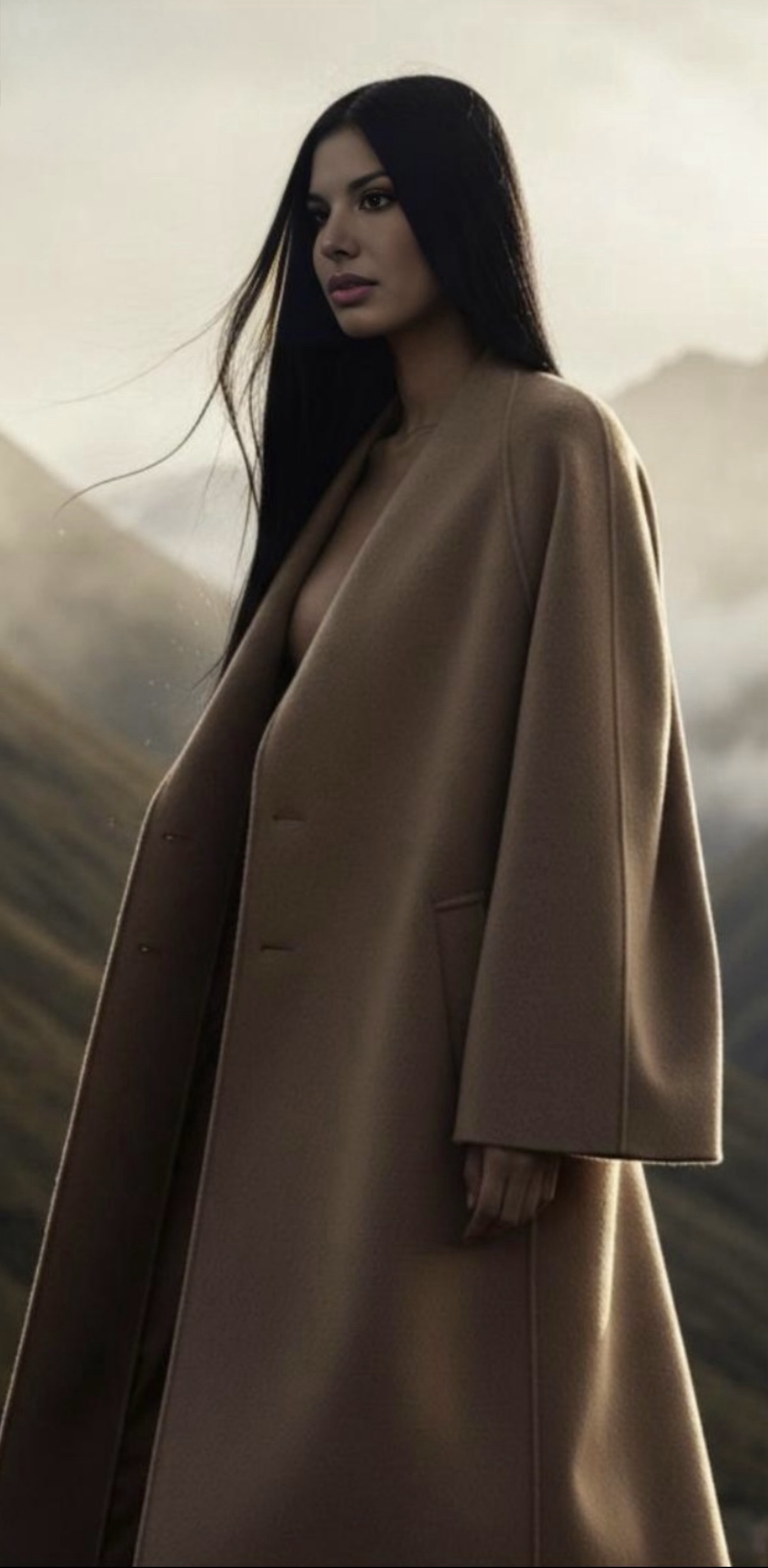 Vicuña Long Coat